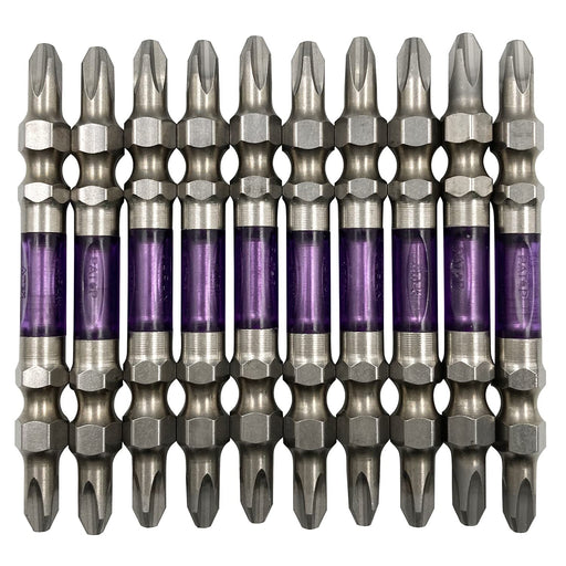 Anex Dragon Tough Slim Double-Headed Bit +2x65 10-Piece Set by Anex - Arts-14M-Kiichin - The #1 Place for Japanese Goods in Your Hand!