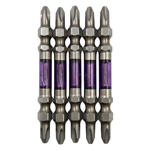 Anex Tool Annex Ryutai Double-Head Slim Bit Set +2x65 Pack of 5-Kiichin - The #1 Place for Japanese Goods in Your Hand!