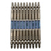 Anex Ryutyo Slim Plated Double-Head Bit Stool 10-Pack +2X110 Anex Arhs-14M Tool-Kiichin - The #1 Place for Japanese Goods in Your Hand!