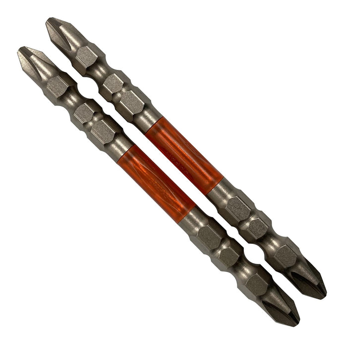 Anex Ryutyo Plated Finish Double Headed Bit +2×85 Set 2pcs Tool ARHM-2085-Kiichin - The #1 Place for Japanese Goods in Your Hand!