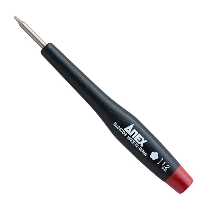 Annex Stool Anex Precision Screwdriver 1.2mm 5-Groove Tool No.3470-G-Kiichin - The #1 Place for Japanese Goods in Your Hand!