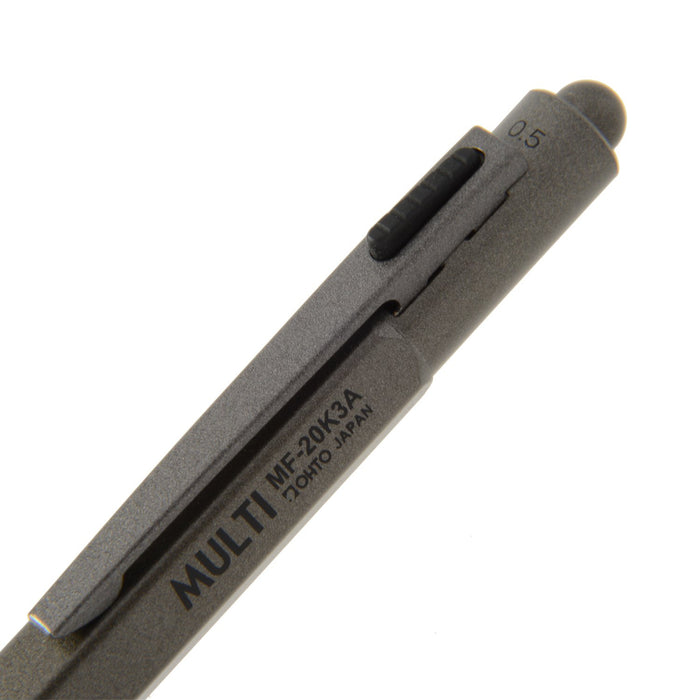 Ohto MF-20K3A-MG Gunmetal Multi Ballpoint Pen-Kiichin - The #1 Place for Japanese Goods in Your Hand!