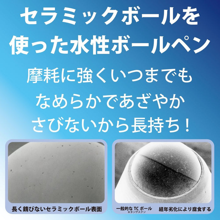 Ohto 0.5mm Blue Ballpoint Pen Refills Water-Based Ink Box of 5-Kiichin - The #1 Place for Japanese Goods in Your Hand!