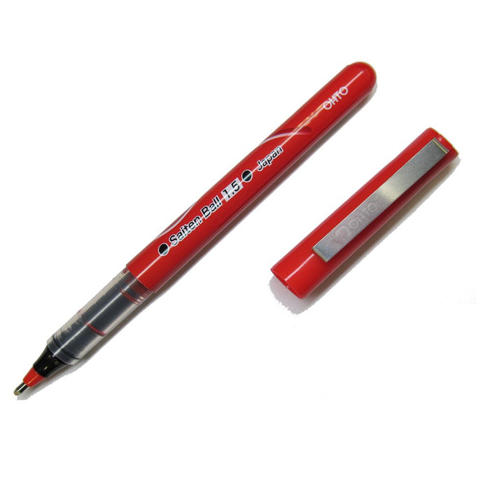 Ohto Red Ballpoint Pen 1.5 Scoring Ball 10 Pack Series Cfr-150S-Ll1P-Kiichin - The #1 Place for Japanese Goods in Your Hand!