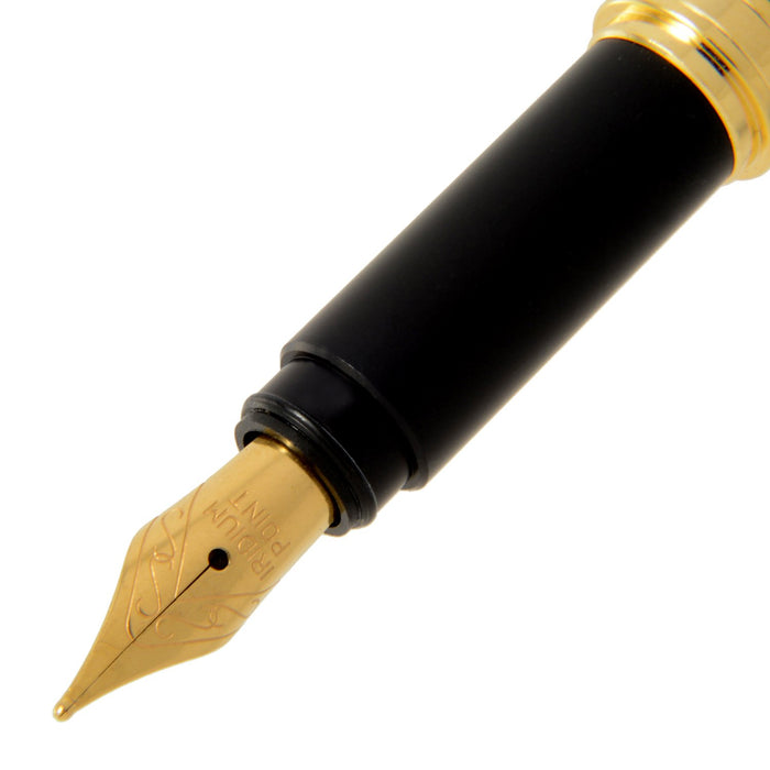 Ohto F-Lapa FF-10Nb-Sv Silver Fountain Pen - Ideal for Professional Writing-Kiichin - The #1 Place for Japanese Goods in Your Hand!