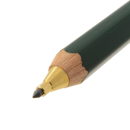 Ohto 2.0 Green Mechanical Pencil with Wooden Shaft and Eraser Aps-680E-Gn-Kiichin - The #1 Place for Japanese Goods in Your Hand!