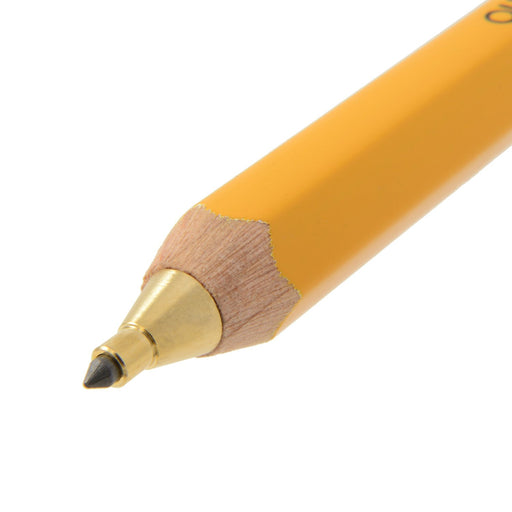Ohto 2.0 Yellow Mechanical Pencil with Wooden Shaft and Eraser Aps-680E-Yl-Kiichin - The #1 Place for Japanese Goods in Your Hand!