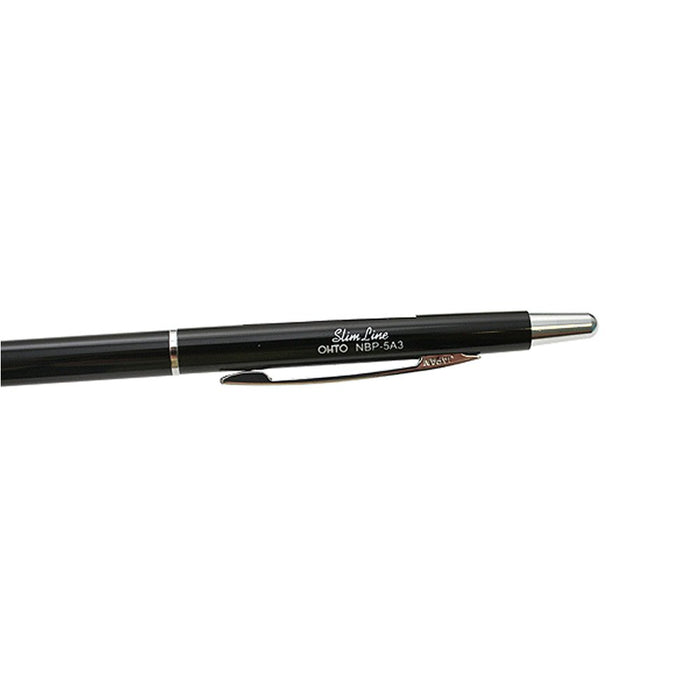 Ohto Slim Line Needle Point Nbp-5A3 in Classic Black-Kiichin - The #1 Place for Japanese Goods in Your Hand!