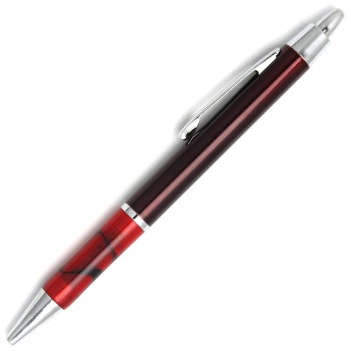 Ohto American Taste Red Oil-Based Ballpoint Pen Model AT-5R201B-Kiichin - The #1 Place for Japanese Goods in Your Hand!