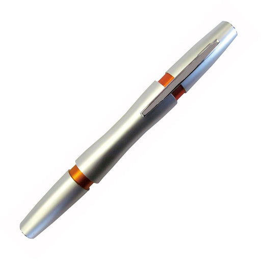 Ohto Needle Point 0.7 Oil-Based Ballpoint Pen - Silver Orange NBP-10RO-Kiichin - The #1 Place for Japanese Goods in Your Hand!
