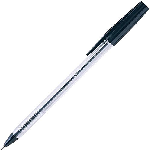 Ohto No.600Np Needle Point Black Ballpoint Pen Oil-Based Ink - Pack of 5-Kiichin - The #1 Place for Japanese Goods in Your Hand!
