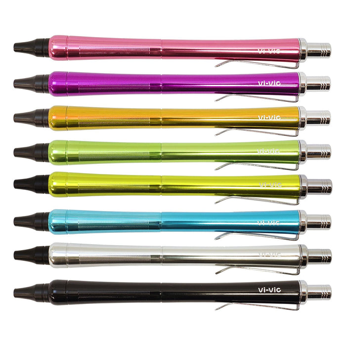 Ohto Vivic Black Oil-Based Ballpoint Pen Nbp-407V-Bk-Kiichin - The #1 Place for Japanese Goods in Your Hand!