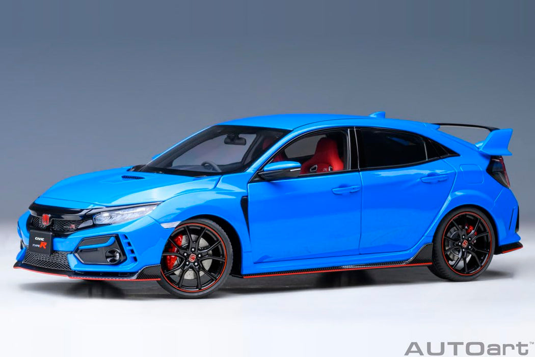 Autoart 1/18 Honda Civic Type R Fk8 2021 Racing Blue Pearl-Kiichin - The #1 Place for Japanese Goods in Your Hand!