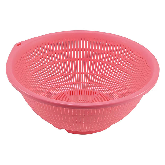 Benkei 24cm Plastic Colander - Pink-Kiichin - The #1 Place for Japanese Goods in Your Hand!