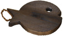 Santo Burnt Cedar Pot Stand for Earthen Pots Brown 15x18cm Fish Design-Kiichin - The #1 Place for Japanese Goods in Your Hand!