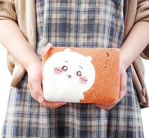 Marimocraft Chiikawa Sagara 3 Pocket Pouch Chestnut Manju Organizer-Kiichin - The #1 Place for Japanese Goods in Your Hand!