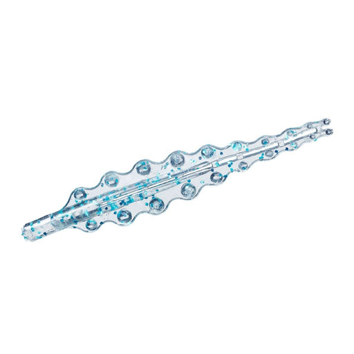 Daiwa Red Fang Flare Leaf Worm Blue Dot Glow 2 Inch 6 Pack-Kiichin - The #1 Place for Japanese Goods in Your Hand!