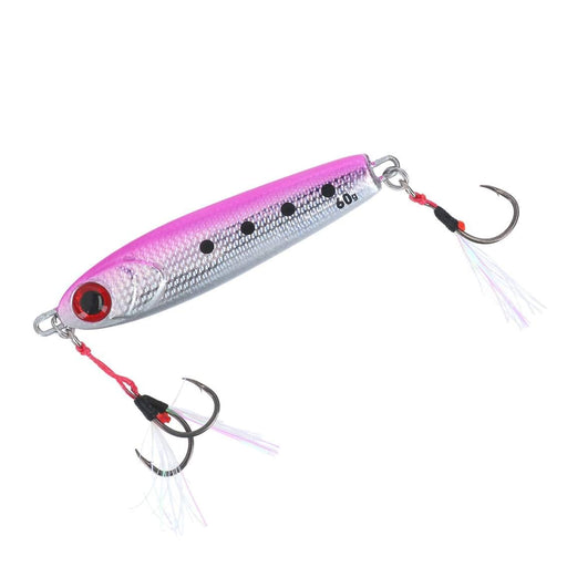 Daiwa Kouga Bay Metal Reel Case 60G 3D Pink Sardine Red Sea Bream-Kiichin - The #1 Place for Japanese Goods in Your Hand!