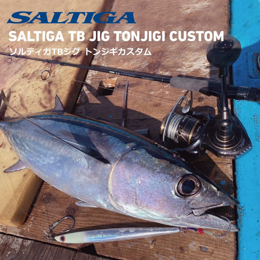 Daiwa Saltiga 350G Keimura Glow Black Oily Tonjigi Custom Jig-Kiichin - The #1 Place for Japanese Goods in Your Hand!