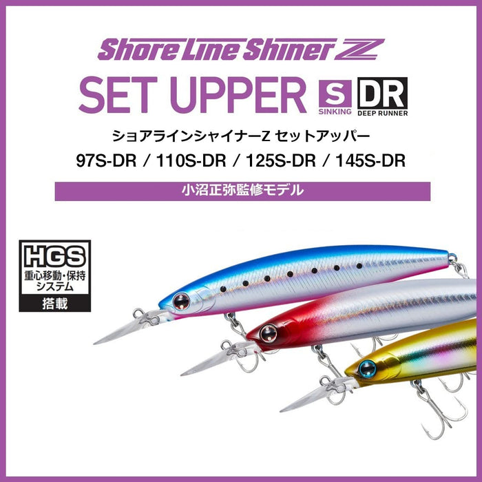 Daiwa Sea Bass Minnow Shiner Z Set Upper 110SDr Adel Chart Head Kibinago-Kiichin - The #1 Place for Japanese Goods in Your Hand!