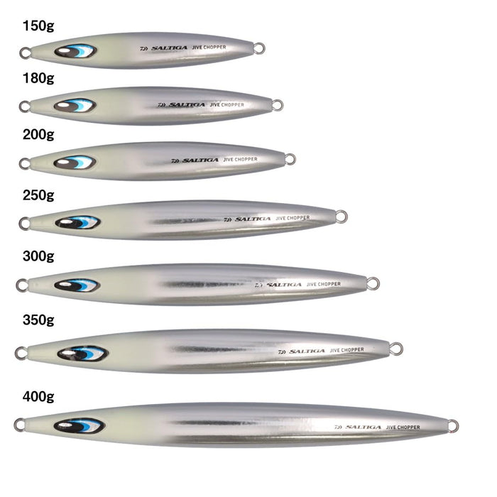 Daiwa Saltiga Jive Chopper 180G Jig Blue Pink Zebra Glow for Slow Jigging-Kiichin - The #1 Place for Japanese Goods in Your Hand!