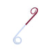 Daiwa Tairaba Kouga Silicone Tie Twin Curly R Checkers Red Aurora-Kiichin - The #1 Place for Japanese Goods in Your Hand!