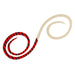 Daiwa Tairaba Kouga Silicone Necktie 3D Twinkly Red Zebra Gold Glitter-Kiichin - The #1 Place for Japanese Goods in Your Hand!