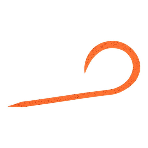 Daiwa Tairaba Kouga Silicone Necktie Single Curly Orange Nakai-Kiichin - The #1 Place for Japanese Goods in Your Hand!