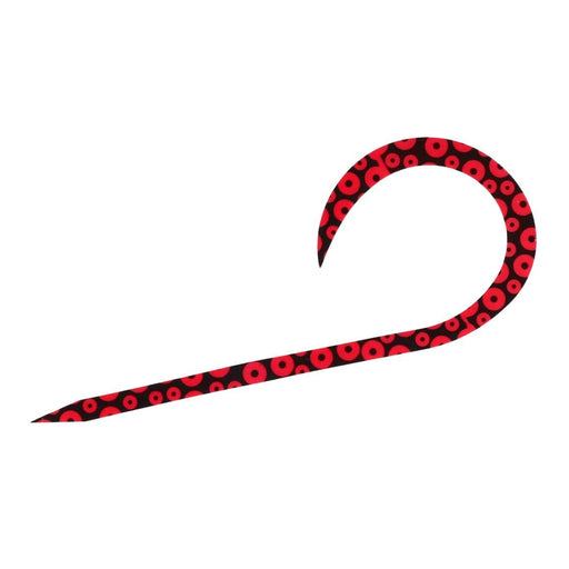 Daiwa Tairaba Kouga Silicone Necktie Single Curly Octopus Foot Red-Kiichin - The #1 Place for Japanese Goods in Your Hand!
