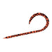 Daiwa Tairaba Kouga Silicone Necktie - Single Curly Octopus Legs Orange-Kiichin - The #1 Place for Japanese Goods in Your Hand!