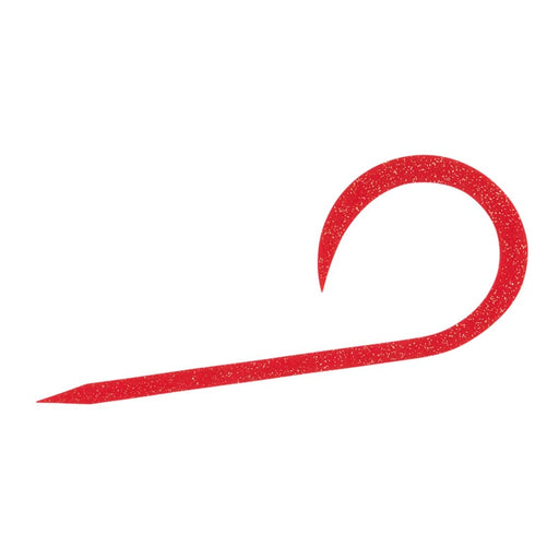 Daiwa Tairaba Kouga Silicone Necktie Single Curly Red Lame-Kiichin - The #1 Place for Japanese Goods in Your Hand!