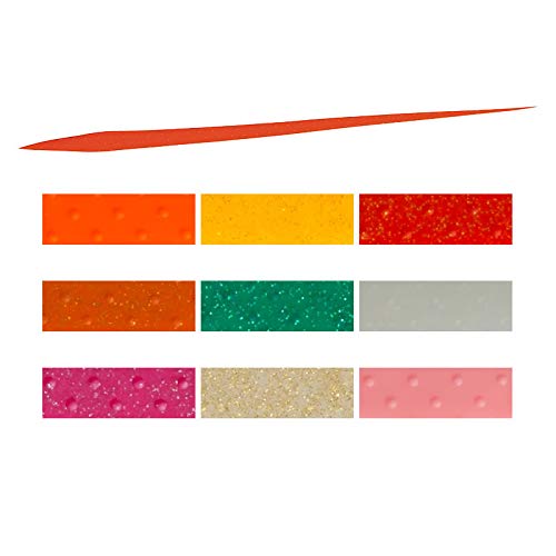Daiwa Tairaba Silicone Tie 3D Dot Orange - Red Fang 069861-Kiichin - The #1 Place for Japanese Goods in Your Hand!