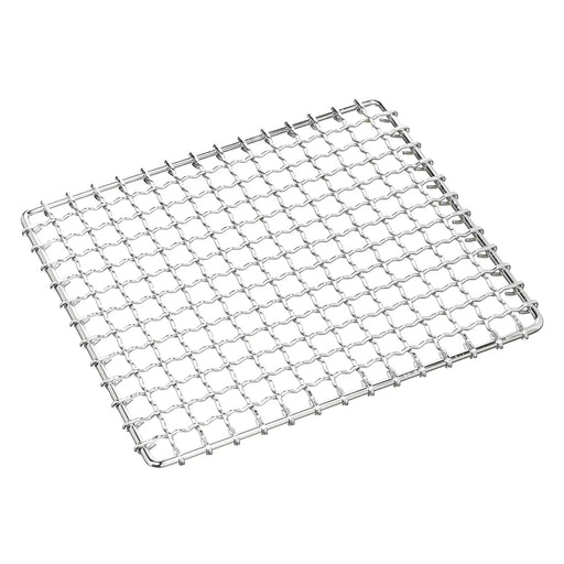 Premium 24Cm Stainless Steel BBQ Grill Mesh by Ebematsu - Japan's Finest-Kiichin - The #1 Place for Japanese Goods in Your Hand!