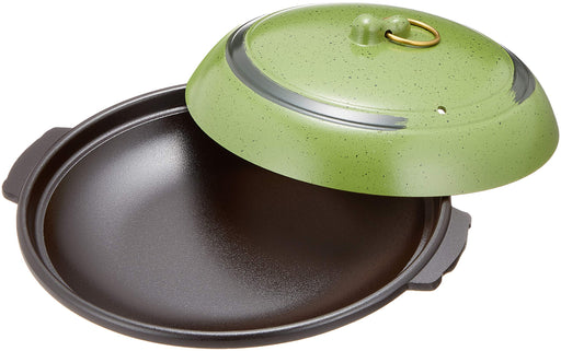 Endo Shoji 18cm Commercial Ceramic Shallow Pot Aluminum Made in Japan-Kiichin - The #1 Place for Japanese Goods in Your Hand!