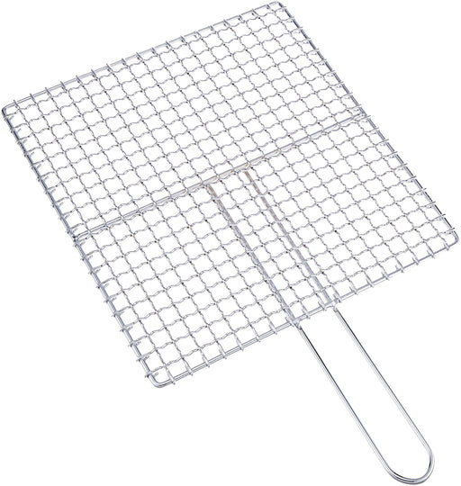 Endo Shoji Taflos Grilling Net No 33 Single Handle Iron Chrome Japan Made-Kiichin - The #1 Place for Japanese Goods in Your Hand!
