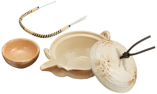 Endo Shoji 12cm Ceramic One-Mouth Pot - Made in Japan Kouraku Model Qkt03-Kiichin - The #1 Place for Japanese Goods in Your Hand!