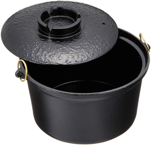 Endo Shoji Aluminum Shabu-Shabu Pot with Lid for Induction Cookers Japan Made-Kiichin - The #1 Place for Japanese Goods in Your Hand!