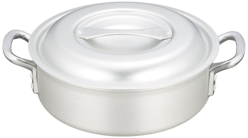 Endo Shoji 27Cm IH Compatible Aluminum Pot ASTM902 for Commercial Use-Kiichin - The #1 Place for Japanese Goods in Your Hand!