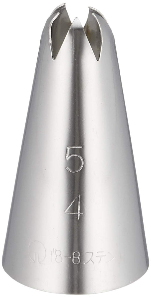 Endo Shoji Commercial Nozzle Flower Shape 5 Cut No.4 Stainless Steel Japan-Kiichin - The #1 Place for Japanese Goods in Your Hand!
