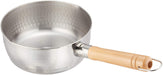 Endo Shoji 20Cm Hammered Yukihira Pot 21-0 Stainless Steel Japan Made-Kiichin - The #1 Place for Japanese Goods in Your Hand!