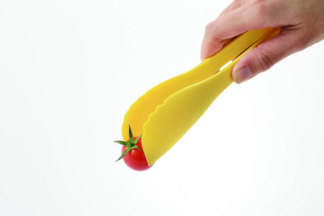 Endo Shoji Magic Serving Tongs Pink 24Cm Polypropylene Made in Japan-Kiichin - The #1 Place for Japanese Goods in Your Hand!