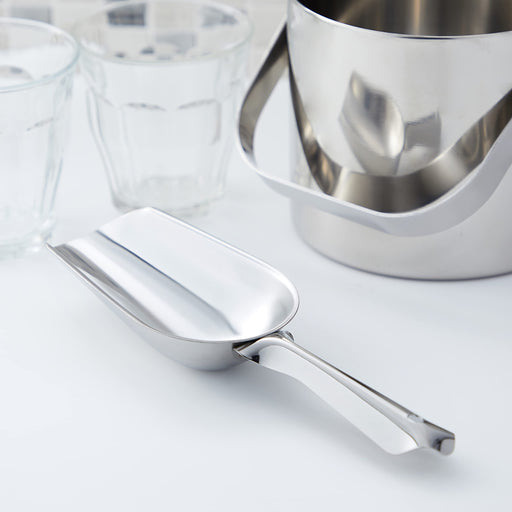 Endo Shoji Stainless Steel Ice Scoop 18-8 Japan Made Metal Works-Kiichin - The #1 Place for Japanese Goods in Your Hand!