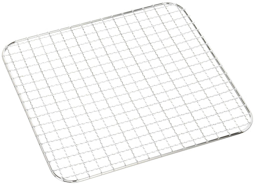 Endo Shoji Tkg 228x228mm Chrome Grilling Net for BBQ Camping Outdoor Use-Kiichin - The #1 Place for Japanese Goods in Your Hand!