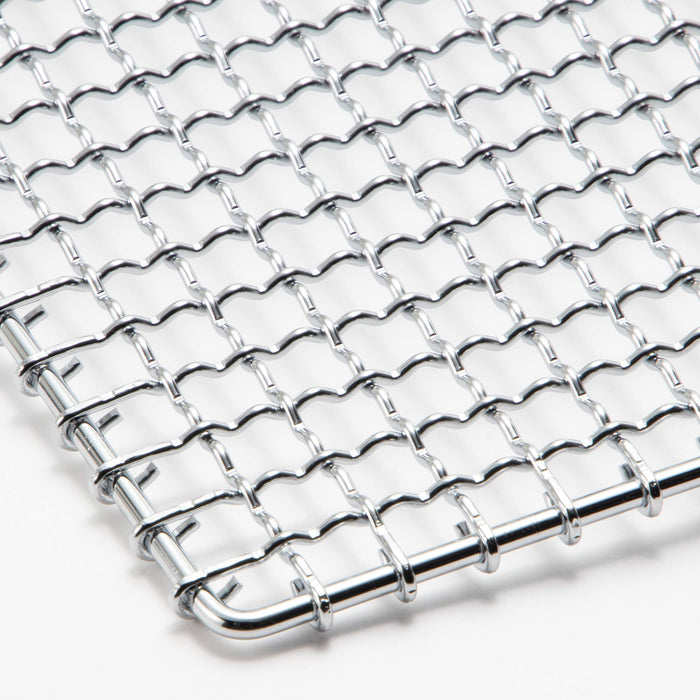 Endo Shoji Tkg Grilling Net 600x400mm Iron Chrome BBQ Mesh Japan Camping-Kiichin - The #1 Place for Japanese Goods in Your Hand!