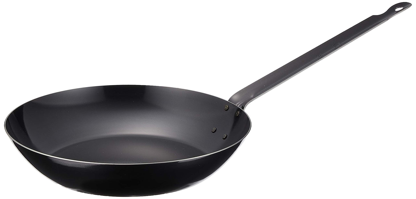 Endo Shoji 30cm Iron Frying Pan - IH Compatible High Heat Retention Tsubame-Sanjo-Kiichin - The #1 Place for Japanese Goods in Your Hand!