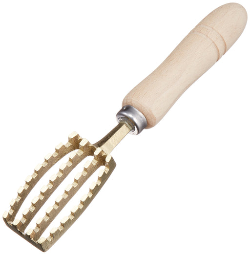 Endo Shoji Tkg 195mm Brass Scale Remover with Wooden Handle Commercial Use-Kiichin - The #1 Place for Japanese Goods in Your Hand!