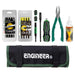 Engineer 9-Piece Tool Set with Screw and Bolt Removal Drivers Dxz-08-Kiichin - The #1 Place for Japanese Goods in Your Hand!