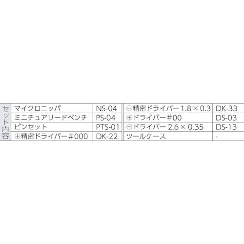 Engineer Brand My Kit 7-Piece Set Ks-01 - High-Quality Engineering Tools-Kiichin - The #1 Place for Japanese Goods in Your Hand!