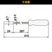 Engineer 410mm Magpick Magnetic Pickup Tool - High-Quality Engineer TP-35-Kiichin - The #1 Place for Japanese Goods in Your Hand!