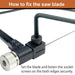 Engineer 78mm Black Metalworking Saw TN-01W - High-Performance Tool-Kiichin - The #1 Place for Japanese Goods in Your Hand!